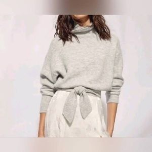 Aritzia Wilfred Lorin Sweater in Light Blue Size S